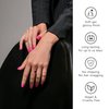 NAILOG Semi Cured Gel Nail Strips│20pcs Extra Long Nail Polish Strips│Nail Stickers with Glossy Gel Finishing│Pink Bomb