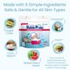 TruKid Bubble Podz Bubble Bath for Baby & Kids, Gentle Refreshing Bath Bomb for Sensitive Skin, pH Balance 7 for Eye Sensitivity, Natural Moisturizers and Ingredients, Watermelon (10 Podz)