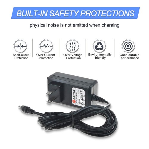 PKPOWER AC Adapter Compatible with Remington Shaver PG525 PG6135 PG6145 PG-6145 PG6155 PG-6155 PG6025 PG6060, Power Supply for MB-4020 MB4020 PR6125 PG6137 PR-6125 PG-6137 RP00235 Power Cord