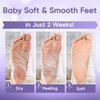 Foot Peeling Mask | Skin Care Pedicure Foot spa - Foot Mask & Foot Callus Remover with Aloe Vera Extract for Baby Soft Skin | Woman & Man | Remove Dead Skin, Cracked Feet & Callus | Lavender (2 Pairs)