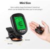Donner Guitar Tuner Clip on-Accurate Chromatic,Acoustic Guitar Bass Violin Ukulele Tuner DT-2