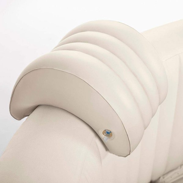 Intex PureSpa Removable Customizable Inflatable Hot Tub Headrest Lounge Pillow Spa Accessory Compatible with Intex PureSpa Models