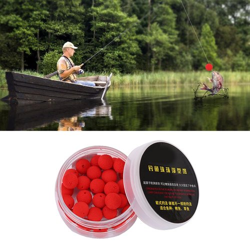 Carp Fishing Boilies,Pop Up Boilies Fishing Carp Baits,30pcs 10/12mm Smell Carp Fishing Bait, Foam Pop Up Soft Pellets Boilies Eggs/Floating Ball Beads Feeder Artificial Carp Baits Lure/Hair Rig