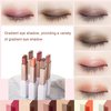 3pcs Two-color Eye shadow Stick Set, Makeup Pen Color Gradient Eye shadow Rotation Flash Radiation Eye shadow Stick Durable Women's Eye Makeup Eye shadow Stick Set Waterproof Sweat Proof (146)