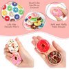 8 pcs Donut Stress Ball, Artificial Donuts Stress Relief Ball, Fake Donut for Birthday Party Favors, Shop Decoration, Shooting Props Display