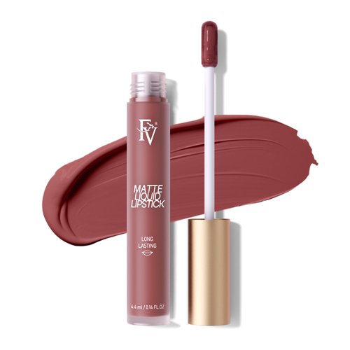 FV High Pigment Matte Liquid Lipstick, Long-Lasting, Smudge-Proof, Waterproof, Vegan Formula Lips...