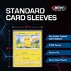 BCW 3x4 Topload Card Holders and Card Sleeves Combo | 100 Clear Plastic Toploaders and 100 Soft Card Sleeves | Protect, Store, and Display Trading Cards | Durable Card Storage Box for Collectors