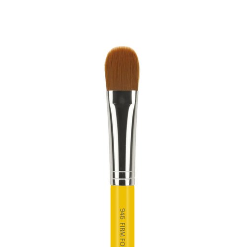 Bdellium Tools Professional Makeup Brush - Studio Series 946 Firm Foundation - With Soft Synthetic Fibers, For Blending and Contouring (Yellow, 1pc)