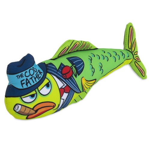 Fat Cat Catch of The Organic Catnip Cat Toy, The Cod Father