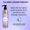 BODIPURE Lavender Aromatherapy Massage Oil for Body - Perfect for Professional Massage Therapy - Rich in Vitamins and Minerals - Skin Hydrating, Massaging, Relaxing Muscles, and Joints, 8 fl. oz.