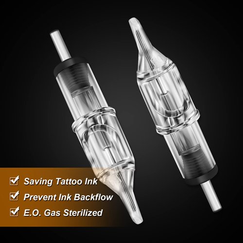 Tattoo Cartridge Needles - Ruicoo Tattoo Needles Cartridge 40Pcs 1205M1 1207M1 1209M1 1211M1 for Tattoo Artists and Suppliers