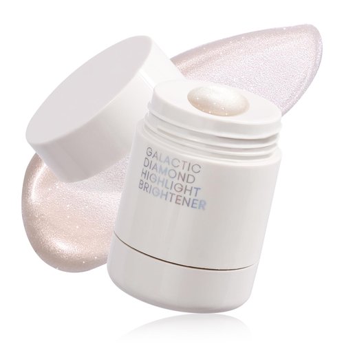 DAGEDA Liquid Highlighter Makeup,Long Lasting Cream Highlighter,Easy Twist Application,Liquid Luminizer with Natural Glow Shimmer Finish,Sparkling Illuminator Makeup for Women(Moonlight)