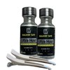 2pcs Ultra Hold Hair System Lace Glue Adhesive 0.5oz w/ 2pcs White Hair Sectioning Clip Bundle Pack | Wigs Front Bonding Weave Active Lace Adhesive Glue | Super Bold Hold Adhesive Glue