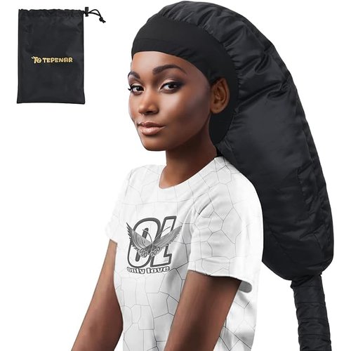 Universal Hair Diffuser Attachment for Curly and Wavy Hair, Black (purple)