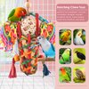 KATUMO Bird Toys Parakeet Toy Cockatiel Shredding Toys Conure Foraging Sola Toys for Conure Cockatiel Parakeet Lovebird Small to Medium Birds