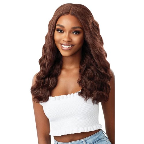 Outre EveryWear Synthetic HD Lace Front Wig - EVERY 7 (1B Off Black)