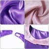Naichuo Superhero Capes Cloak with Mask, Kids Children Boys Girls Double Side Dress Up Costumes for Halloween Christmas(Purple/Pink)