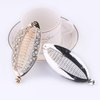 2PCS Crystal Rhinestone Banana Clip Fish Shape Claw Clips Elegant Ponytail Hair Twist Holder for Women Girl Golden Silver
