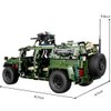General Jim's Warrior Off Road Vehicle 1:8 Model MOC Modular Building Block 3175 Piece Military Style Vehicle Great for Adults and Teens.