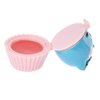 Claire's Club Girl's Blue Owl Cupcake Lip Gloss Pot Blueberry Flavor