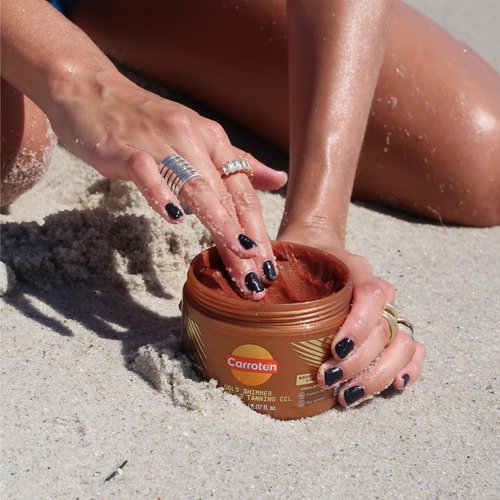 Carroten Gold Shimmer Intensive Tanning Gel SPF0 150 ml / 5 oz