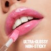 Revlon Super Lustrous The Gloss, Lip Gloss Makeup Stocking Stuffers for Women, Non-Sticky, High Shine Finish, 200 Crystal Clear, 0.13 Oz