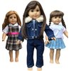 In-style American Girl Doll Clothes Accessories fits Our Generation dolls, Journey Girls and 18-inch dolls