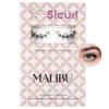 Sicurl The Malibu Lashes, Natural Fluffy Lightweight Eyelashes, False Eyelashes Everyday Use, Individual Lashes, Easy to Apply, No Lash Glue Included (8-14mm), 5 Pairs Eyelashes