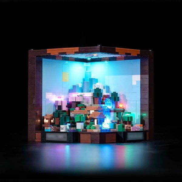 BrickBling LED Light Kit Compatible with Lego The Crafting Table, Creative Lighting Compatible with Lego 21265 (No Model)