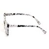 Women Big Lens Butterfly Reading Glasses - Fun Cateye Clear Lens Readers - Vintage Fashion (White Marble, 2.50)