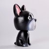 IBWell Bobbleheads Dog Bulldog for Car Vehicle Automobile Decor,Cute Car Dashboard Bobble Head Boston Terrier Decoration