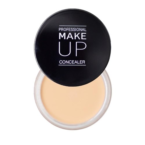 Melemando 7 Color Solid Concealer Full Coverage Correcting Cream Concealer Waterproof Long-lasting Under Eye Concealer for Dark Circles Color Corrector Pro Concealer (Color 02)