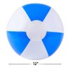 Rhode Island Novelty 12" BLUEANDWHITE Beach Ball