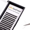 Eyelash Extension B C CC D J Curl Mix 5-20mm 0.03-0.15 Super Matte Classic Lash Extensions Professional Supplies for Lash Techs (D-0.05, 5-8mm)