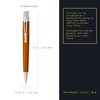 Retro 1951 Tornado Rollerball Pen, Orange (VRR-1302)