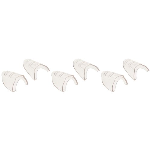 VisionAid 99707-3/Pack H.L. Bouton Slip-On Side Shields for Safety Glasses, Clear Flexible