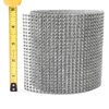Sparkling Rhinestone Mesh Ribbon for Event Decorations, Wedding Cake, Birthdays, Baby Shower, Arts & Crafts, 4.75" x 10 Yards, 24 Row, 1 Roll (Silver)