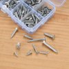 wugongshan 250G Self Tapping Screws Assortment Fasteners Set, M3/M4/M5 Sheet Metal Screws Fasteners Kit, Round Phillips Drive Flat Countersunk Head Wood Screws for Woodworking - 10 Sizes