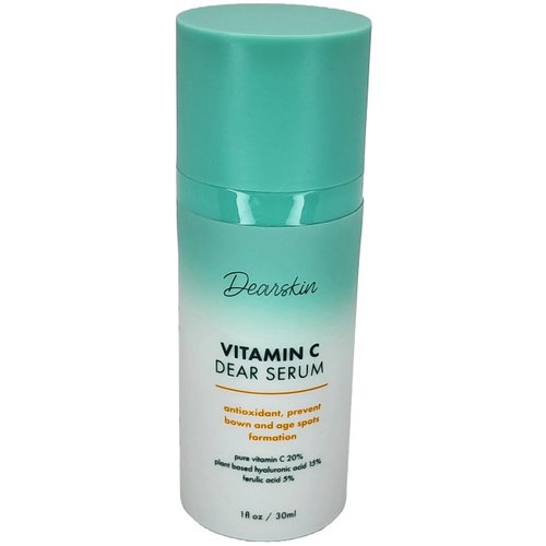 Dearskin Radiant Glowing Skincare Gift Set: Unveil Your Radiance with the Power of Double Retinol Vitamin C Serum Tanex Dear Serum and Dear Water Gel Cream!