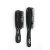 Phillips Brush Light Touch 8 Black Hair Brush and Phillips Brush Light Touch 8 Purse Sized Black, 2 Hairbrush Combo Pack by Phillips Brush