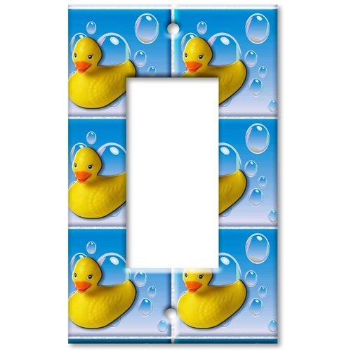 Art Plates - Rubber Duckies Switch Plate - Single Rocker