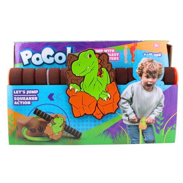 PoGo Stick - Dinosaur Themed Squeaker Action - Suitable for Ages 3+