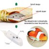 HAOZAIKEJI Automatic Flopping Fish Toy, Cat Interactive Moving Fish Toy 3 Modes, Rechargeable Flipping Flopping Fish Cat Toy Realistic Fish Shape Cat Catnip Kicker Toy(10.24 inches)