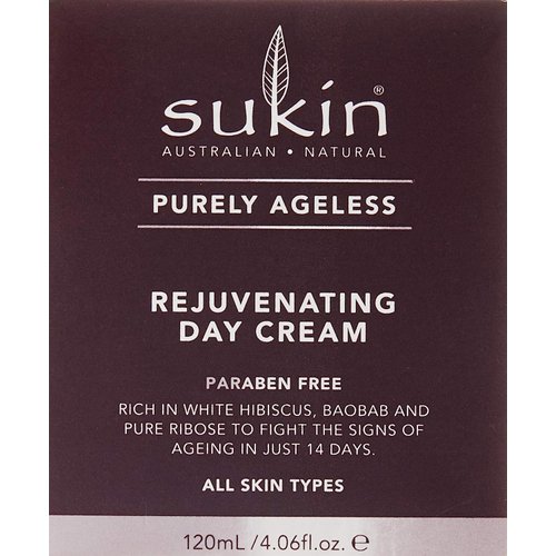 sukin Purely Ageless Rejuvenating Day Cream for Women - 4.06 oz Cream