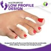 Premium Foam Toe Separators - Toe Spacers for Corn, Bilster, and Hammer Toe Relief - 1/4 Inch - Bulk Pack of 100 Toe Pads