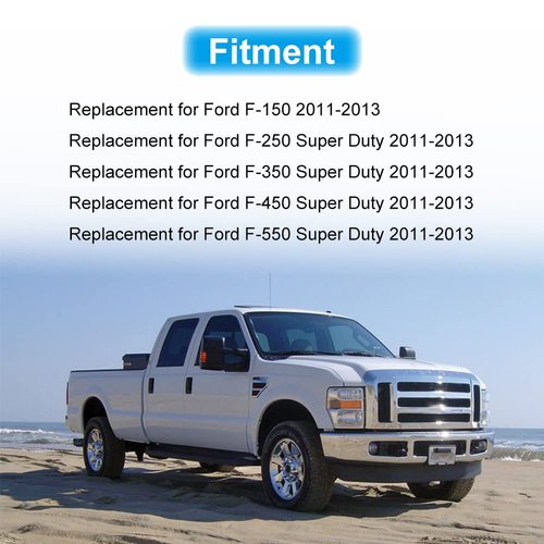 JDMON Windshield Wiper Switch Replacement for Ford F150 F250 F350 F450 F550 Super Duty 2011 2012 2013 Replaces SW-6874 BC3Z-13K359BA