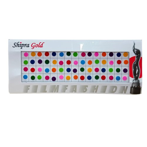 Multi colour Plain Kumkum Bindi for Women's | Multi colour Plain Kumkum Bindi,Sticker Bindi, Small Ethnic Bindi, Tikka for Women’s