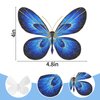 Filigree Enamel Art Painting Crafts Kit, 3D Blue Butterfly Craftwork Decor Gift DIY Crafts Supplies for Adults, Holiday Handmade Home Decor, Christmas Birthday Birthday Gifts, Hobby for Adult Women
