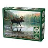 Cobble Hill 1000 Piece Puzzle - Moose Crossing - Sample Poster Included