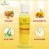 ORGANIC EXTRACT Turmeric Facial Cleanser - 4 fl oz / 118 ml - Gentle Face Cleanser for Dull, Acne Prone Skin - Exfoliating, Daily Facial Cleanser for Age Spots, Sun Damage - with Niacinamide